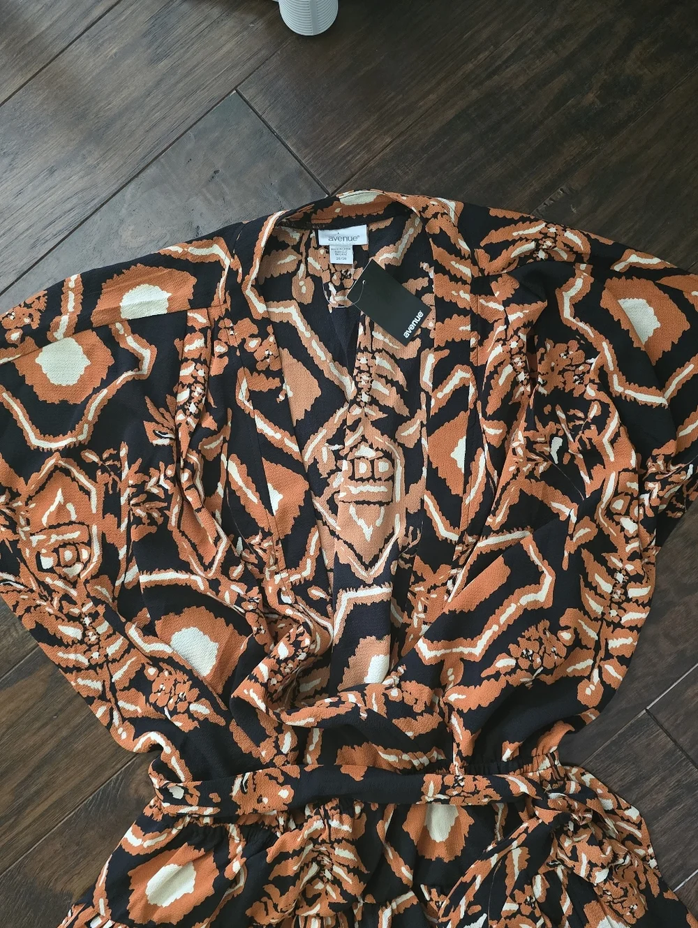 Avenue Havana Maxi Dress Size 26/28 - Picture 4 of 6